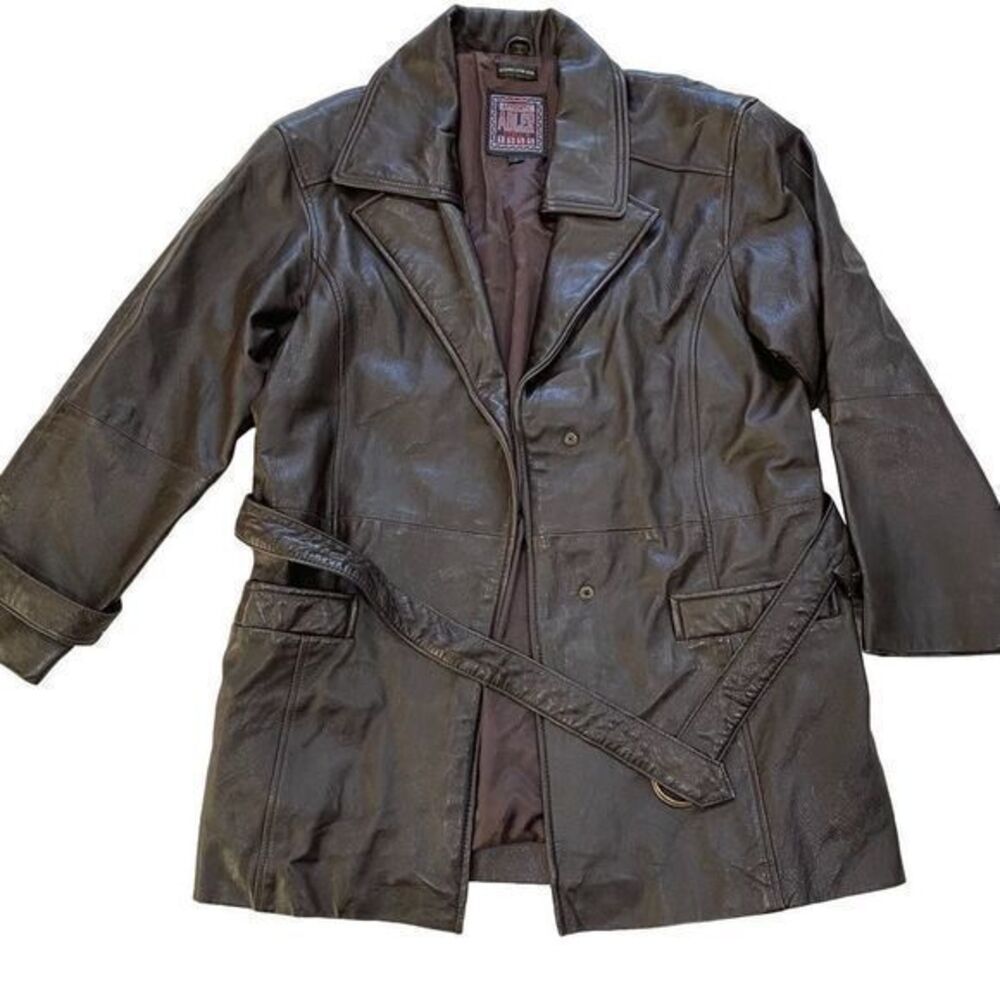 Vintage Adler Brown Leather Jacket